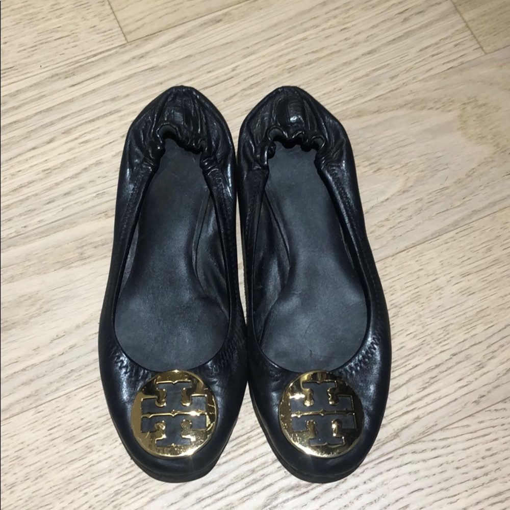 Black Tory Burch Flats size 9